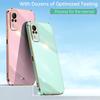 For Vivo Y51 2020 Case Luxury Square Plating Vivo Y33 Y31 Y53S 4G Phone Case ShockProof Silicone Back Cover Fundas