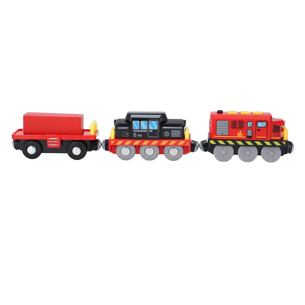 Моторизованный набор поездов с магнитным соединением, работающий от батареи, набор локомотивов с двигателем