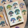 50Pcs/Set Magic Tree Series 01 PET Stickers Waterproof DIY Fashion Doodle Decals Stickers