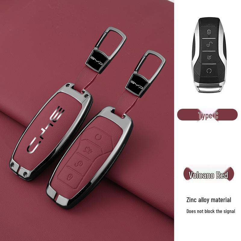 Dolphin Key Case for BYD Cars: Tang, Song, Han EV, Yuan Pro, Destroyer 05