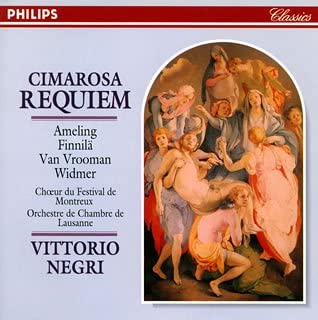 CD VITTORIO NEGRI ORCHESTRE DE CHAMBR Cimarosa Requiem PHCP20037 PHILIPS 1997 Japan Classical Used