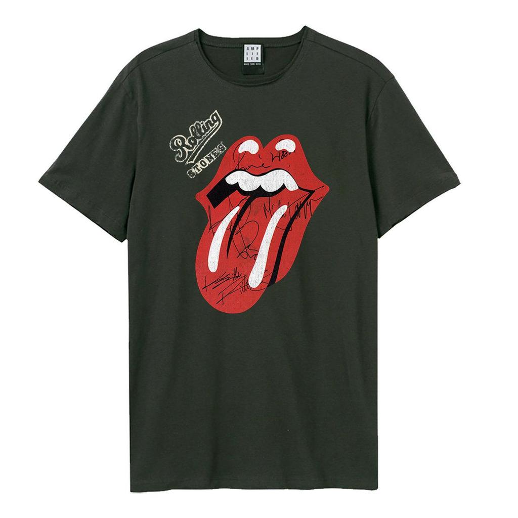 Amplified Unisex Adult Tongue The Rolling Stones T-Shirt
