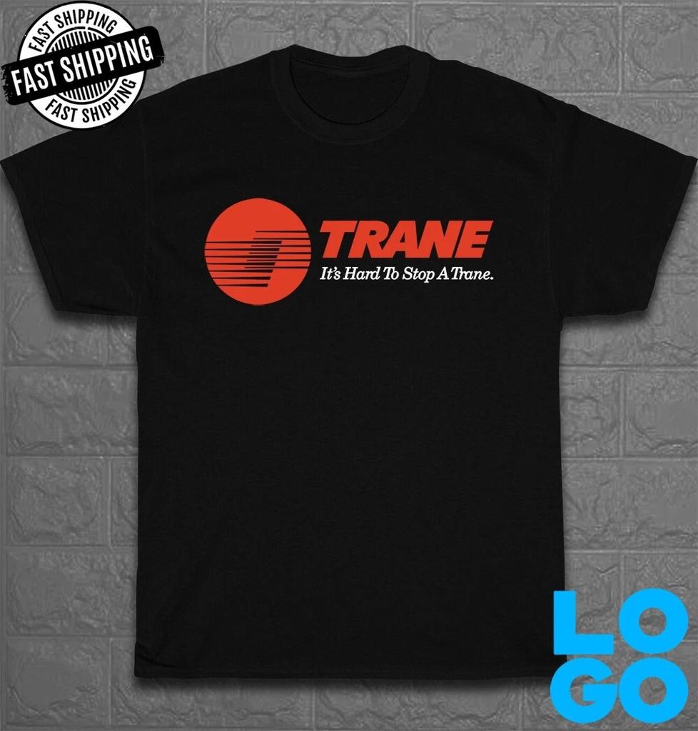 Новая футболка с логотипом Trane, мужская, смешная, сделано в США, размеры от S до 5XL