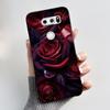 Чехол для LG V30 V30+ V30S V30S+ V35 V35+ ThinQ Тонкий Мягкий Черный Силиконовый Чехол Эстетичный Роскошный Милый Крутой Задняя Крышка для Мальчиков Девочек