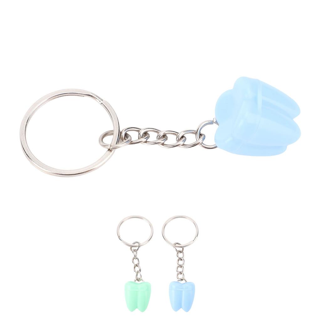20pcs Baby Teeth Box Keychain Tooth Case Organizer Portable Milk Teeth Holder for Kids