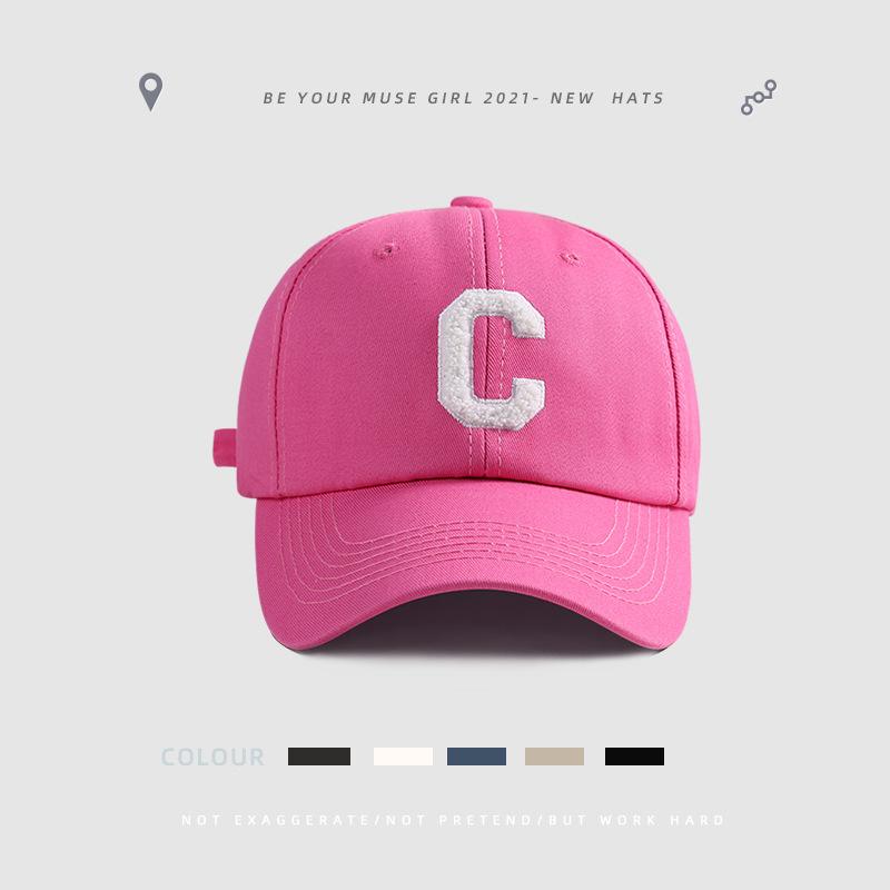 Autumn fashion visor autumn and winter face small outdoor baseball cap versatile sunscreen cap