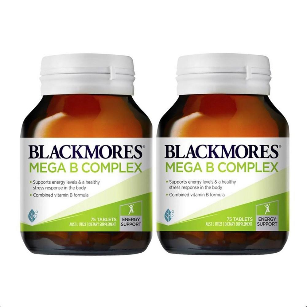 Таблетки Blackmores Mega B Complex 2 шт 75 таблеток