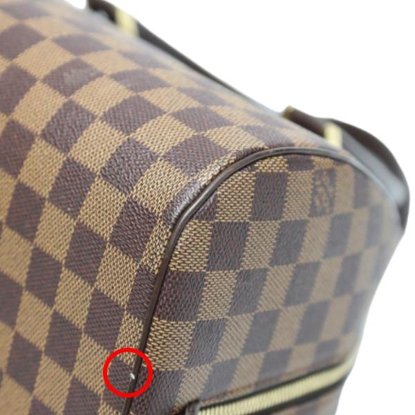 LOUIS VUITTON Damier Rivera MM Handbag Damier canvas Brown Women N41434 Used