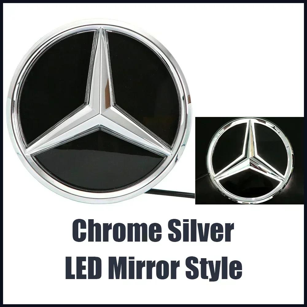 XEATN1 Hot 2026 New For Benz LED Emblem Illuminated Logo Star Badge Front Grille Fit For Mercedes Benz GLC-Class GLE-Class GLE-Class GL