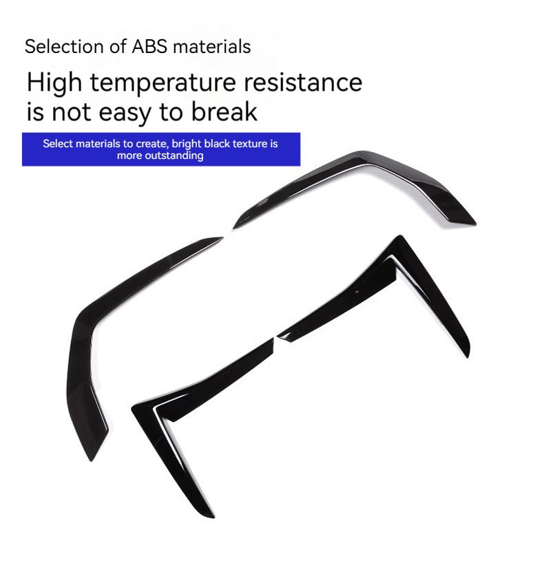 Подходит для BMW X3G45 2025 Углеволокно и черный Автомобильный Передний Бампер после Губы Сплиттер Спойлер Канард Крышка Накладка Декоративные Аксессуары