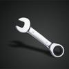 Short Handle Ratchet Wrench Reversible Combination Single Wrench 8-18mm Ratchet Socket Wrench Replacement Easy To Use