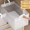 Freestanding Design Storage Box with Handle Large Capacity Easy To Clean Foldable Laundry Basket Clothes Hamper