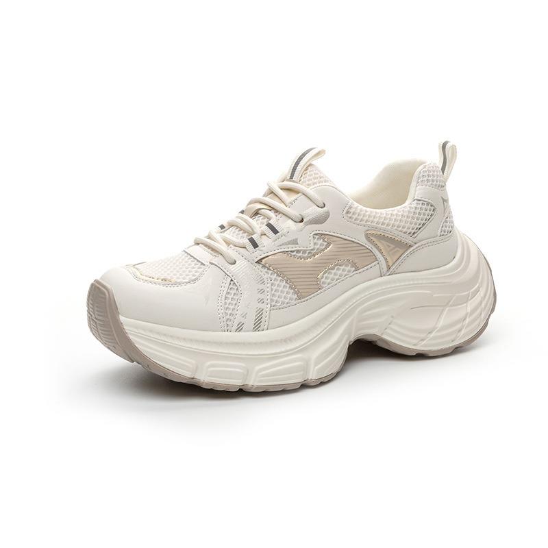 Женские кроссовки Daddy Shoes на осень, повседневные, сетчатые, на толстой подошве, кроссовки для бега