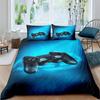 Gamer Duvet Cover Set 3D Print Boys Playroom Black Button with Controller King Queen Size for Boys Teens Polyester Bedding Set