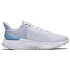Li Ning YueYing Element Нескользящие, Износостойкие, Дышащие Низкие Беговые Кроссовки Мужские Бело-Сине-Фиолетовые ARHT005-9