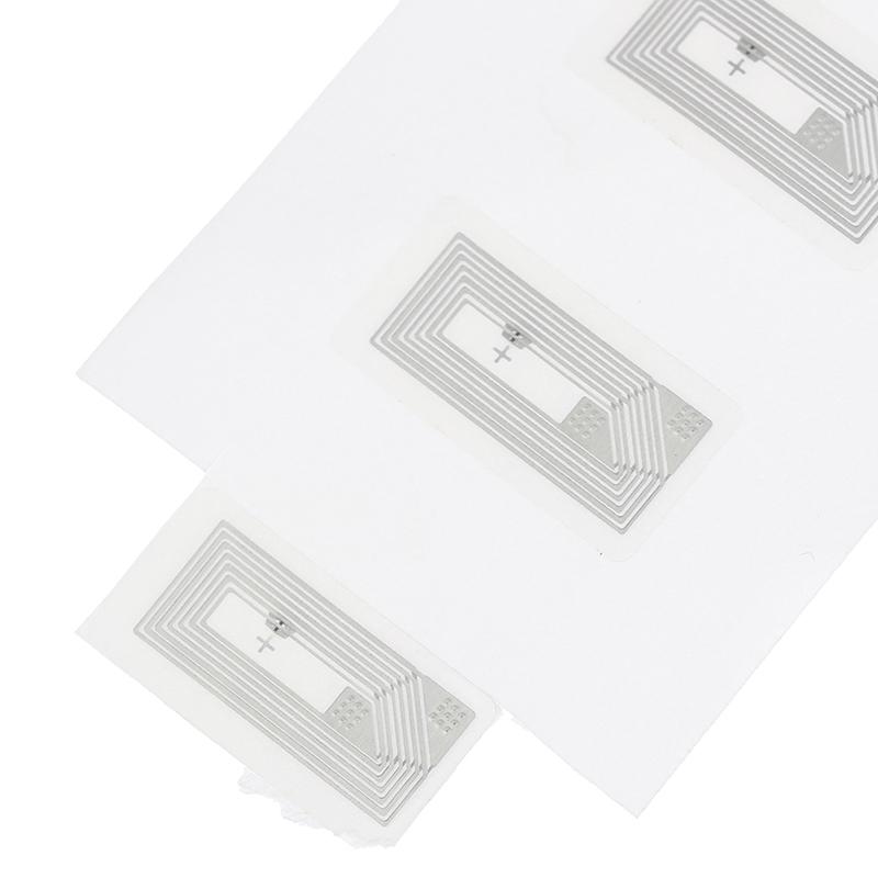 100 шт. NFC чип Ntag213 наклейка мокрая инкрустация 2*1 см 13,56 МГц Rfid Ntag213 этикетка тег