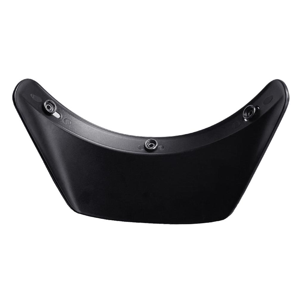 Open-Face Motorcycle Helmet Visor,3-Snap