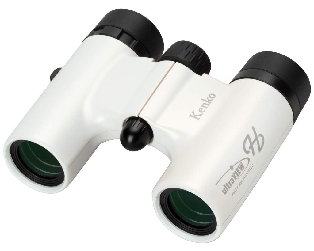 Kenko Binoculars for Concert Ultra View H FMC Roof Prism 6x 21 Caliber Compact Full White 6×21DH Multi-Coating