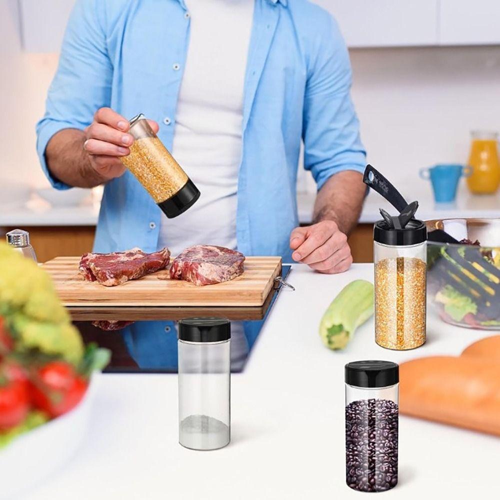 1Pcs 100ml-300ml Seasoning Bottle Kitchen Gadget for Herbs Powders Salt Pepper