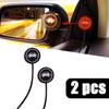 2Pcs Car Blind Spot Detection System Car Signal Lamp Warning Light Alarm Safety Driving Reversing Assistance Microwave Sensor