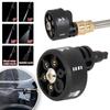 6 In 1 Adjustable Nozzle for 1/4inch High Pressure Cordless Washer Cleaner Water Gun Parts Hose Nozzle Plastic Car Accessories