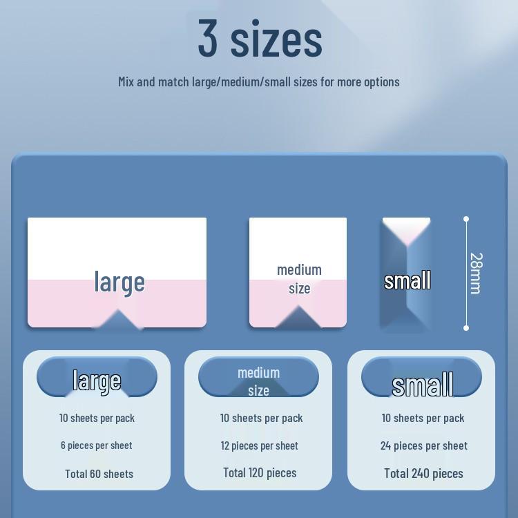 Флуоресцентные самоклеящиеся закладки для письма с сильной адгезией