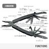 Victorinox Швейцарский нож Victorinox Spirit MXBS Черный с Нейлоновым Чехлом Swiss Army DIY с 26 Инструментами, Нож, Многофункциональный Нож, Плоскогубцы, Сделано в Швейцарии