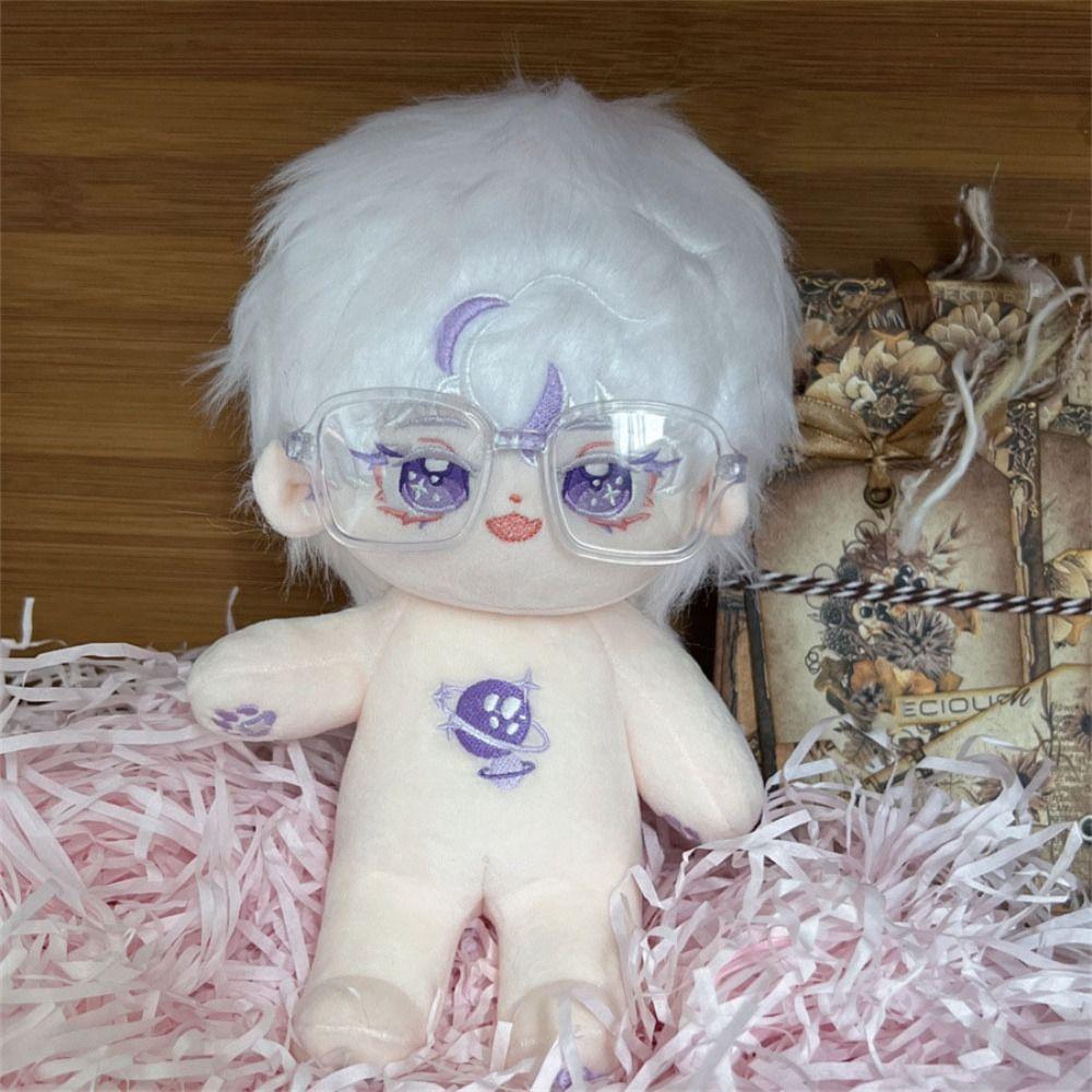 Модные кукольные очки 8 см Корона Очки Высокое качество Круглая оправа 20 см Хлопковые куклы