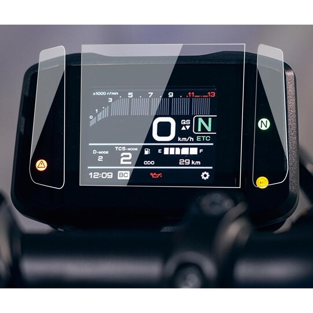 LEDISHUN Motorcycle Meter Protection Film (Set of 2) MT-09 (21-23) XSR90 (22-24) Meter Protection Film