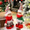 New Christmas Decorations Christmas Elf Telescopic Legs Doll Elf Doll Ornament Atmosphere Arrangement