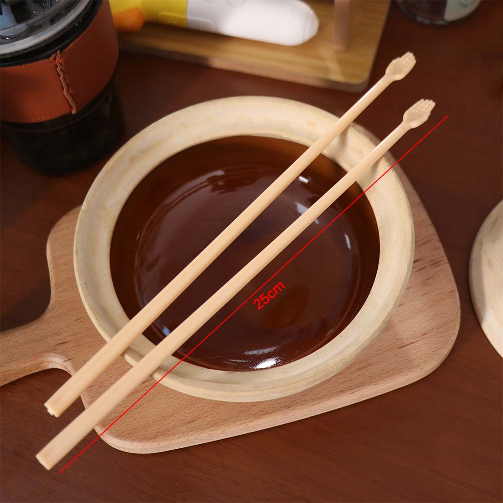 5 пар палочек для еды с длинной ручкой, пластиковые детские тренировочные палочки для еды, палочки-помощники, обед