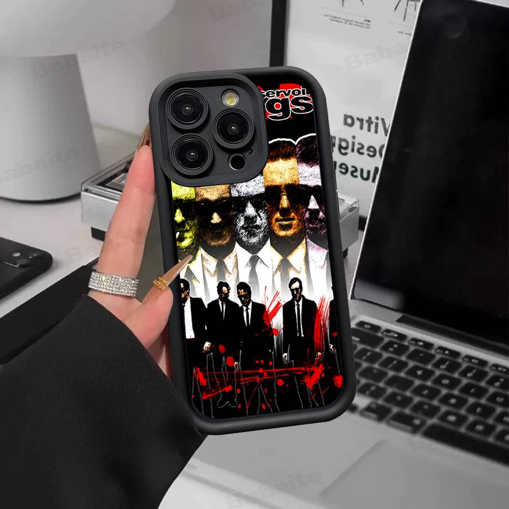 Crime Movie Reservoir-Dog Phone Case For IPhone 16 15 14 Plus 13 12 11 17 Pro Max Pro Soft Cover
