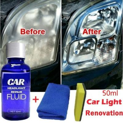 50 мл система восстановления линз фар автомобиля наборы для очистки и восстановления протектора фар автомобиля