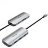 Vention Station D'accueil 7-en-1 USB-C Vers HDMI / 3x USB 3.0 / SD/TF / PD Gris 0.15M Alliage D'aluminium Typ