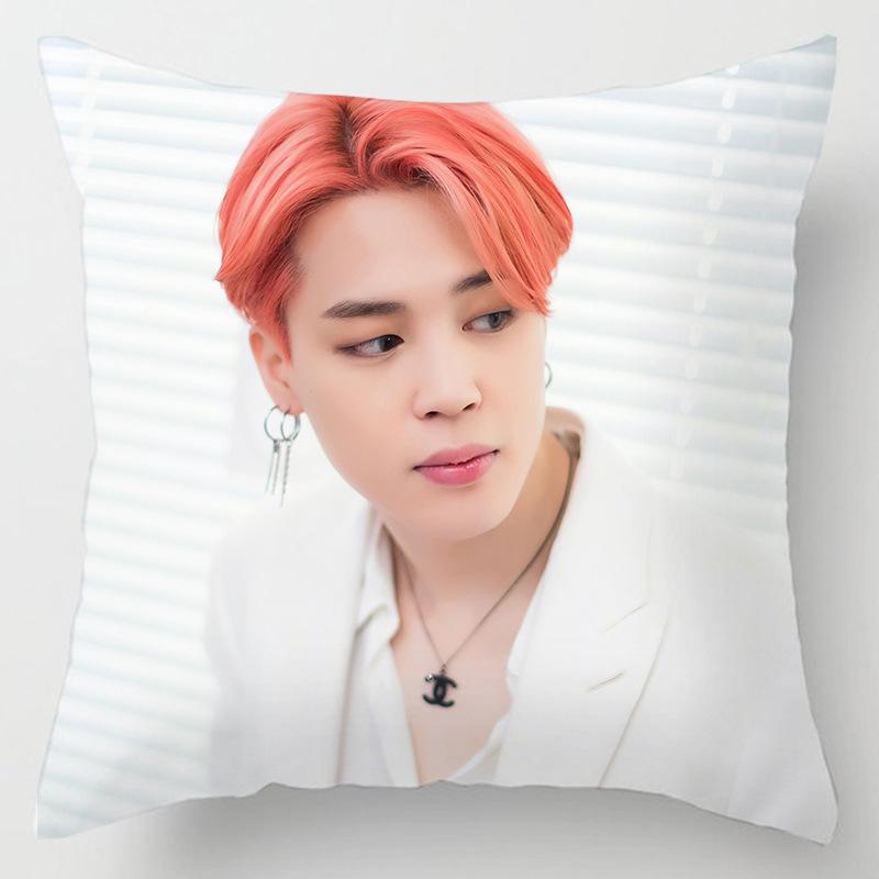 Уютная 45см Kpop Bts Bangtan Boys Наволочка Декоративная Мягкая Наволочка Для Дома