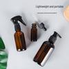 Коричневая светоблокирующая стеклянная бутылочка-спрей для эфирных масел и косметики
