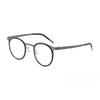 Jiang Wen Xuzheng Ultra-light retro business style round men's tortoiseshell myopia glasses without screws can be matched with degree glasses frames