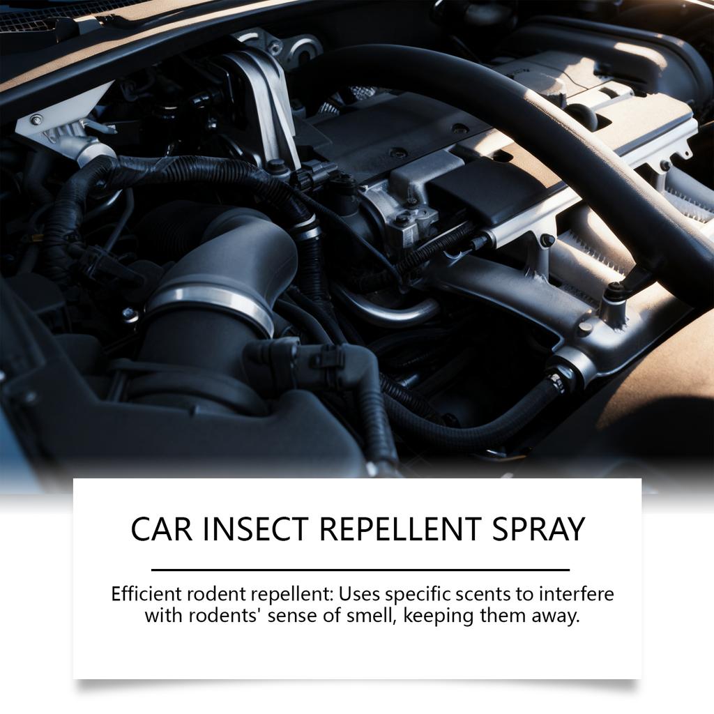 Car Rodent Spray, Daily Outdoor Car Portable Spray 100ML