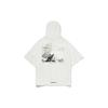 Li Ning Sports пуловер с капюшоном с коротким рукавом унисекс толстовки Off-White AWDQB68-1