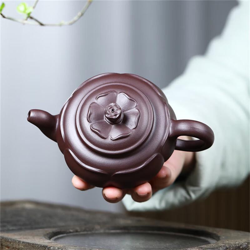 YUNYAN Handmade Original Purple Clay Zisha Teapot