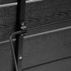 ARETTO black folding balcony table