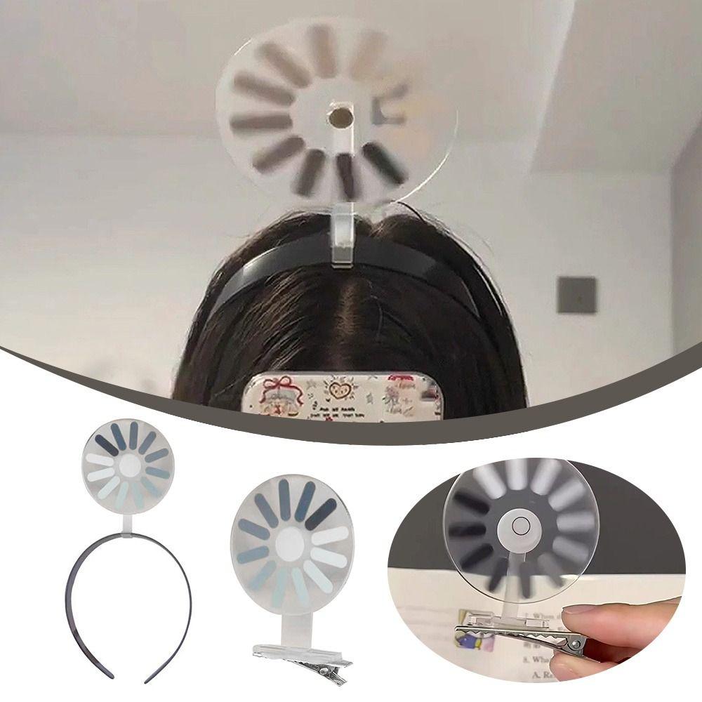 Funny Brain Loading Hair Clip Computer Loading Quirky Rotating Hairpin Hair Accessories