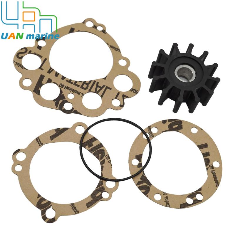 10077K Inboard Marine Flexible Water Pump Impeller Kit For Sherwood 10077K-SHW Onan 0132-0375 0132-0498 CEF 500166 JMP 7110-01