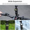 Foldable Quick-release Adapter Compatible For Osmo Pocket 3 Action Camera 1/4 Screw And 2-Prong Aluminum Alloy Extension Mount
