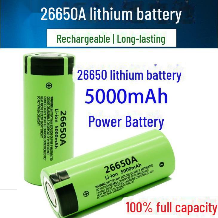 Panasonic NCR26650A 5000mAh 5C литиевая батарея для мощных фонарей