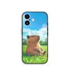 Мультяшная капибара Милый чехол-кейс для телефона для Apple iPhone 16 15 14 Plus 13 12 Mini 17 Pro Max + ProMax 16E Air 16+ Корпус
