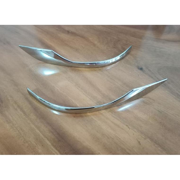 Chrome Rearview Mirror Side Stripe Lid Cover Trim For Honda CRV CR-V 2pcs
