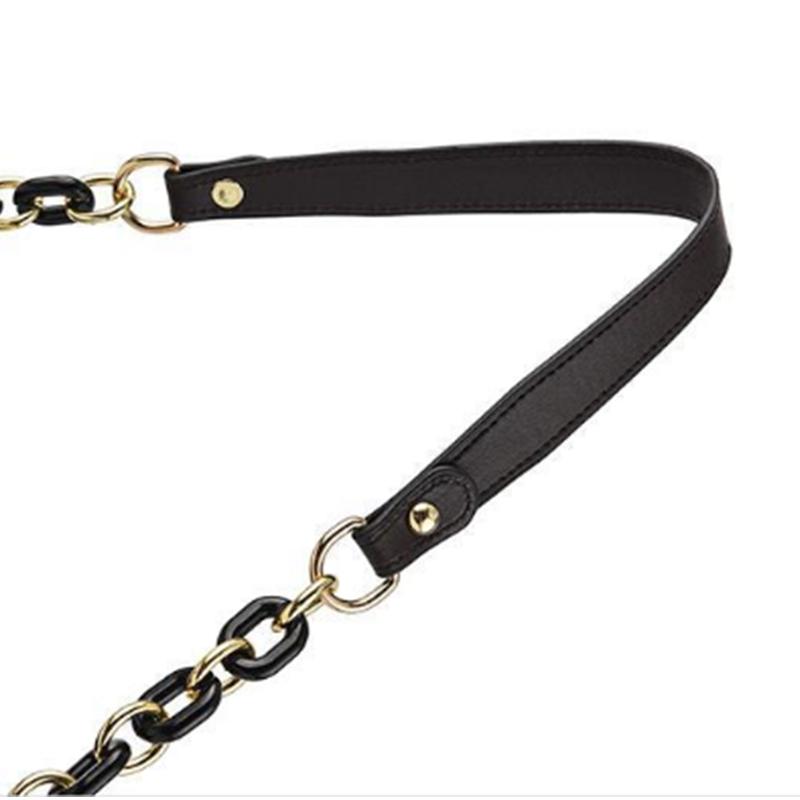 Сумка через плечо из искусственной кожи для женщин с цепочками, сумка через плечо среднего возраста, сумка через плечо для ежедневных покупок