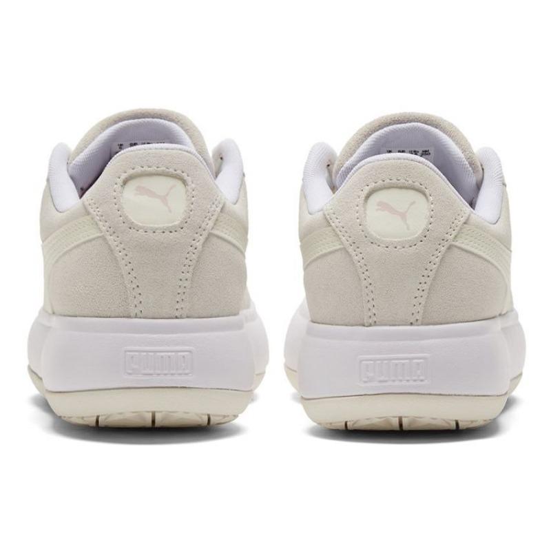Puma Замша Маю Сердце Женские Кожаные Платформа Легкие Поднятые Нескользящие Износостойкие Низкие Кеды Off White 387321-03
