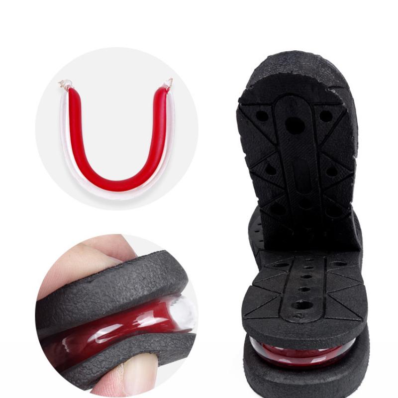 Невидимая стелька для увеличения высоты 3-6 см, регулируемая по высоте стелька для обуви на пятке, вставка выше